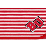 Infant Striped Blanket | Red