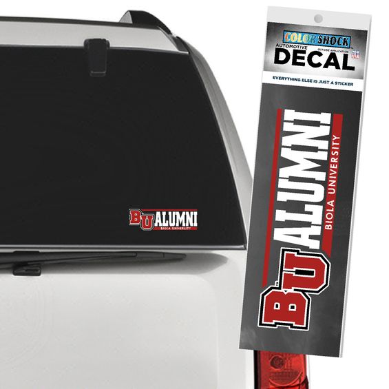 Biola Alumni Decal by CDI Biola University Campus Store