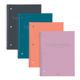 1 Subject Fashion Poly Cover College Ruled Notebook