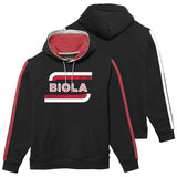Chaser Unisex Striped Hood | Black