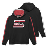 Chaser Unisex Striped Hood | Black