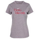Ladies Essential Short Sleeve Crew Neck Tee, Premium Heather