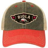 Old Favorite Adjustable Hat | Black/Scarlet