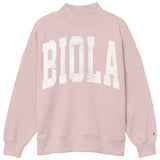 Diana Mock Neck | Dusty Rose