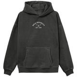 Pigment Dye Oversized Hood | Black