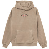 Pigment Dye Oversized Hood | Beige