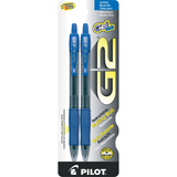 G2 Retractable Gel Pen .7mm 2Pk | Blue