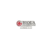 Brass Lapel Pin Alumni | Silver