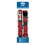 Ultimate Pet Collar and Leash Set | Red