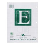 Engineer Pad 8.5x11' Green Paper