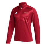 Sideline Woven LS 1/4 Zip | Red