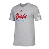 Fashion 3-Stripe Tee | Heather Gray
