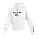 Ladies Fashion Pullover Hoodie | White & Grey