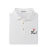 Solid Performance Jersey Polo | White