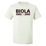 2 Stripes Design T-Shirt | White