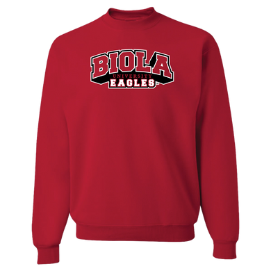 Eagles Crewneck Sweatshirt, Red