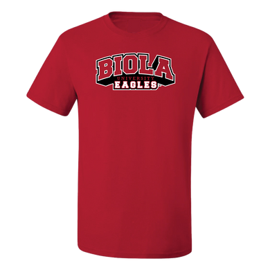 Eagles Short Sleeve Tee, Red