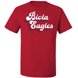 Biola Retro Script Tee | Red