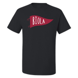 Biola Pennant Tee | Black
