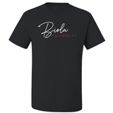 Biola Script Tee | Black