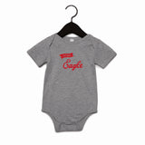 Infant Logoed Onesie | Heather Grey