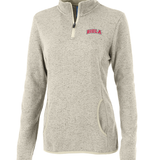 Women's Heather Fleece 1/4 Zip Pullover | Oatmeal