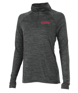 Women's Space Dye Performance Pullover, Black