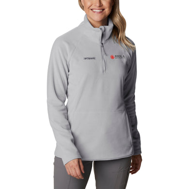 Ladies Ali Peak II 1/4 Zip by Columbia, Cool Grey