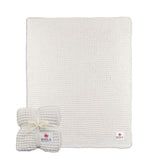 Cable Knit Blanket | Ivory