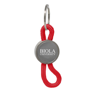 Disc Rope Key Chain by LXG, Red (F22)