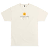 Happiest Here Tee | Vintage White