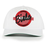 Retro Circle 80's Throwback | White