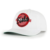 Retro Circle 80's Throwback | White