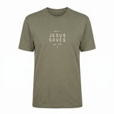 Jesus Saves Isaiah 53:5 Tee | Bay Leaf