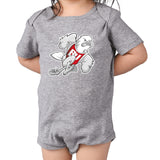 Infant Logoed Onesie | Heather Grey
