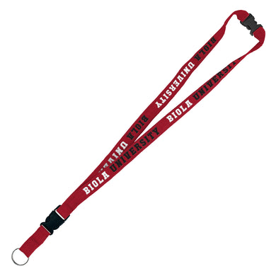 Berkeley Woven Lanyard, Red (KT355)