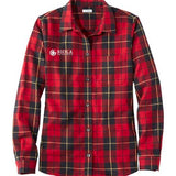 Ladies Scotch Plaid Flannel Shirt | Wallace
