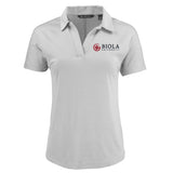 Coastline Epic Comfort Eco Recycled Dolman Womens Polo | Concrete