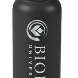 32 oz. Laser Etched Powder Coated Water Bottle | Black
