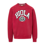 Vintage Fleece Raglan Crewneck | Crimson