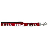 Deluxe Embroidered Pet Leash | Red