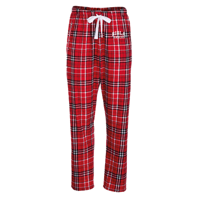 Haley Flannel Pant, Red/White Plaid