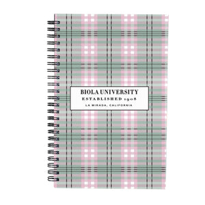 Sycamore Notebook, Plaid