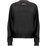 Vintage Terry Inside Out Crew | Black