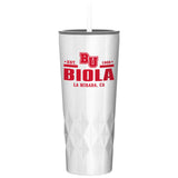 Triad Travel Tumbler | Silver