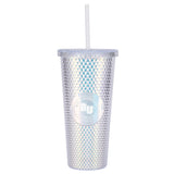 Galway Travel Tumbler | Clear Iridescent