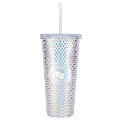 Galway Travel Tumbler, Clear Iridescent