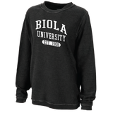 Rally Corduroy Crew Pullover, Black