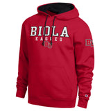 Constrast Liner Hoodie | Scarlet