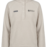 Ladies Jasper Ridge Half Snap Fleece | Dark Stone